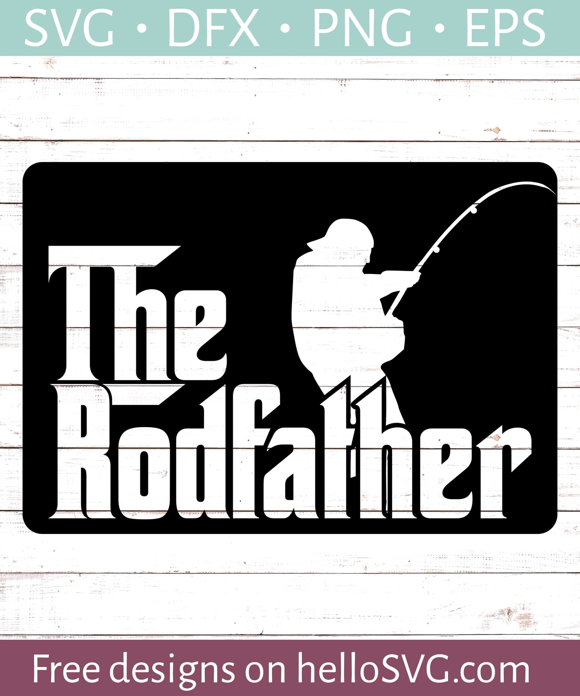 Fishing Parody Shirt, Fishing Dad Shirt, The Rodfather Shirt, Funny