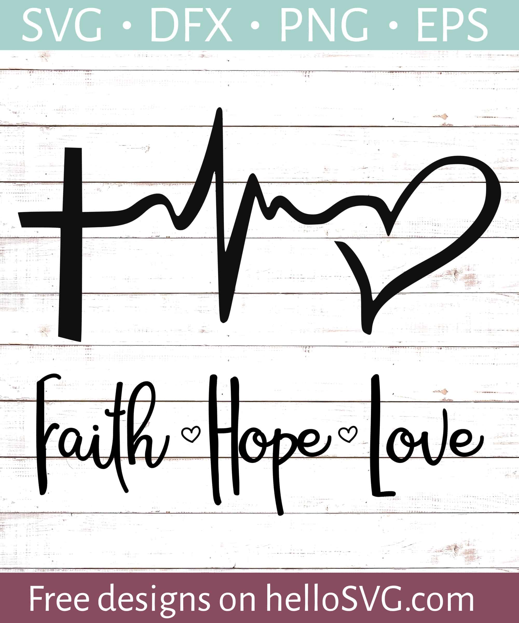 Free Faith Heart Svg Free